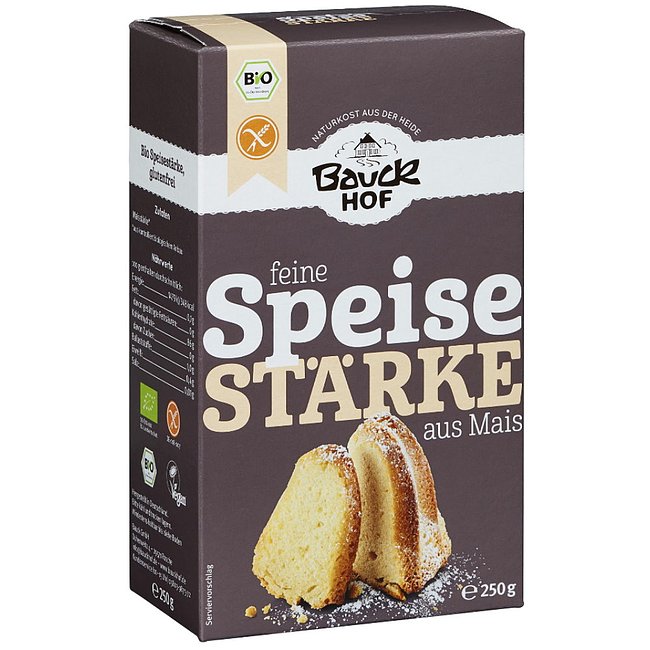 Speisestärke Mais sehr fein glutenfrei 250g Bauckhof