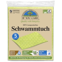 Schwammtuch 5 Stück If you care