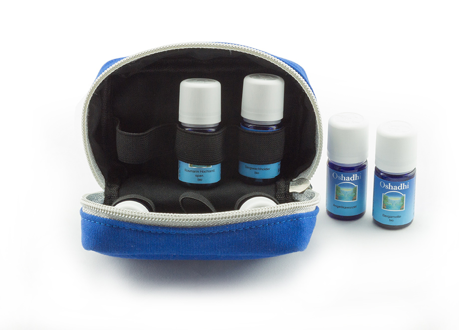 Taschenapotheke für ätherische Öle klein Oshadhi