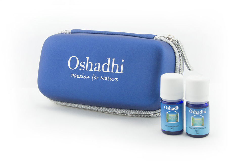 Taschenapotheke für ätherische Öle mittel Oshadhi