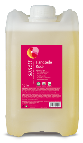 Handseife Rose 10l Sonett