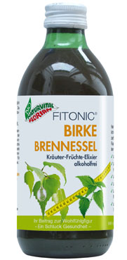 Birke Brennnessel Kräuterelixier 330ml Naturvital Florian